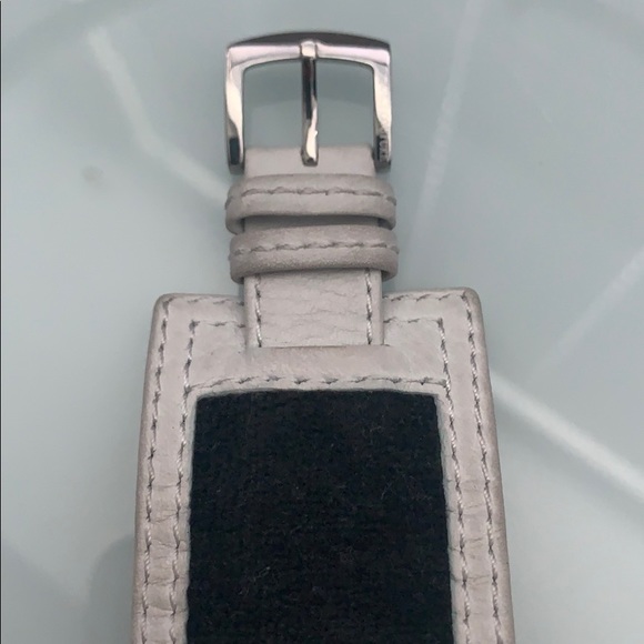 Juicy Couture Leather Velour Quartz Cuff Watch - Picture 4 of 5